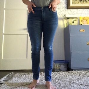 Citizens of humanity  high rise skinny jeans